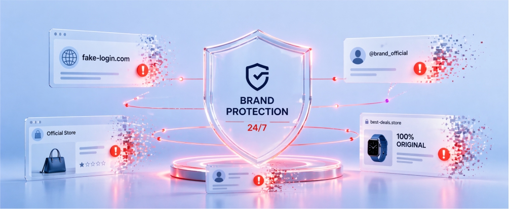  Brand Protection Service for Phishing, Impersonation, and Fake Accounts